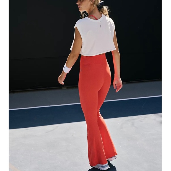 Free People Good Karma Flare Leggings - Picture 2 of 11